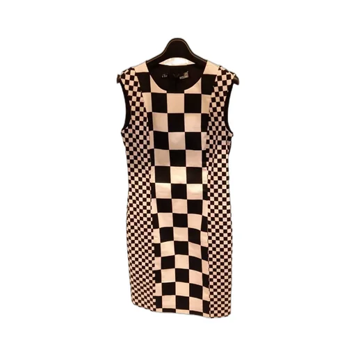 Round Collar Contrasting Dress