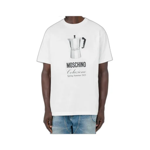 Slogan-Print Crewneck T-Shirt