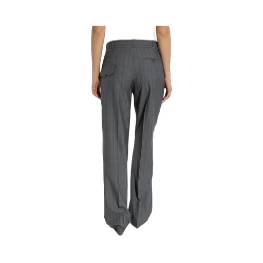 Pinstriped Tailored Trousers