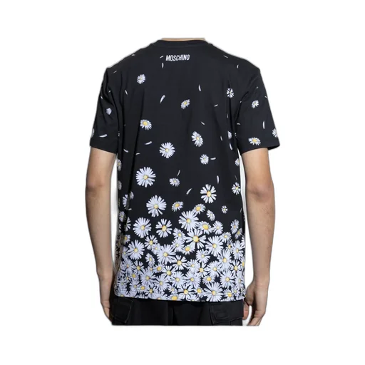 Flower Printed Crewneck T-Shirt