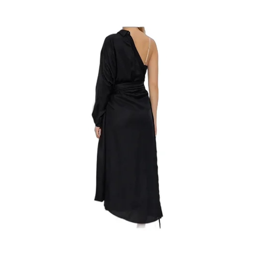 One-Shoulder Asymmetric Maxi Dress