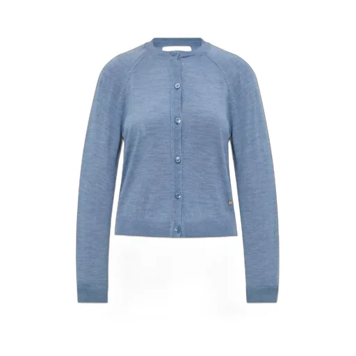 Cut-Out Knit Cardigan