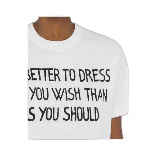 Slogan-Print T-Shirt