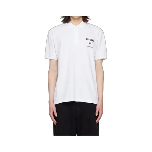 Logo Button-Down Polo Shirt