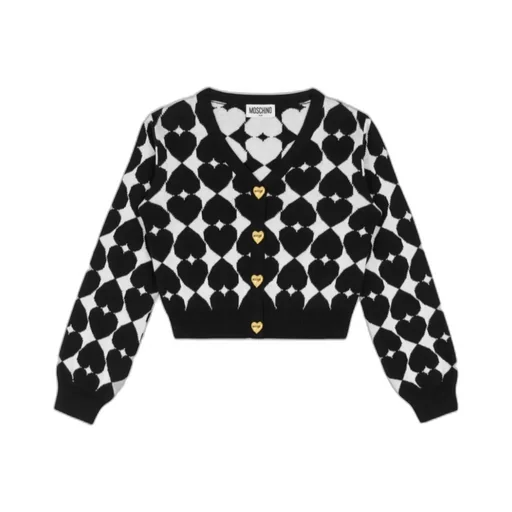 Heart Embroidery Cardigan