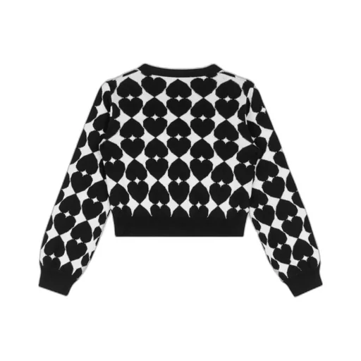 Heart Embroidery Cardigan