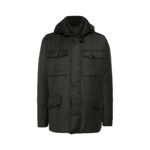 Isac Ll Hooded Down Jacket
