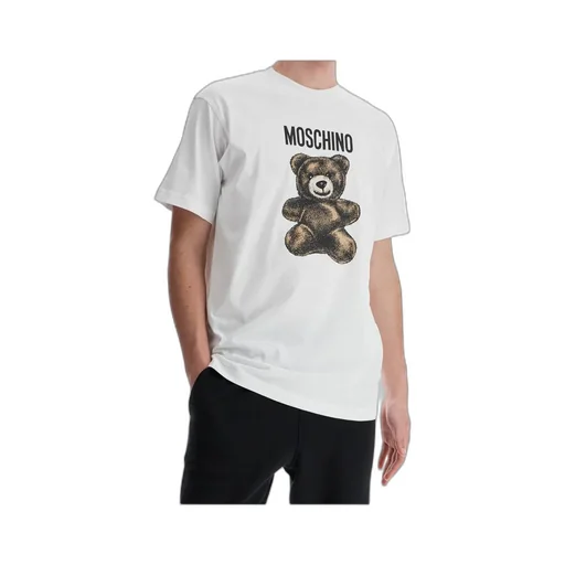 Teddy Bear Printed Crewneck T-Shirt