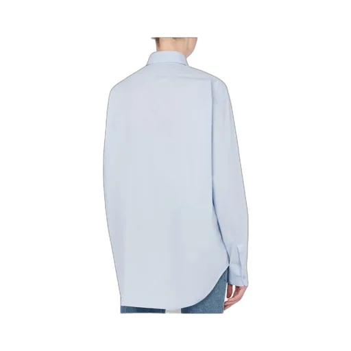 Blotch-Print Long-Sleeved Shirt