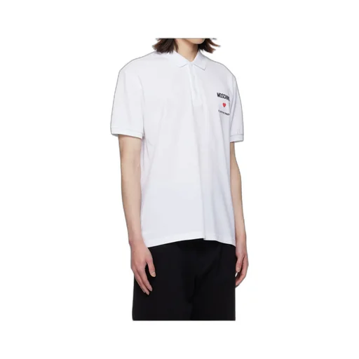 Logo Button-Down Polo Shirt