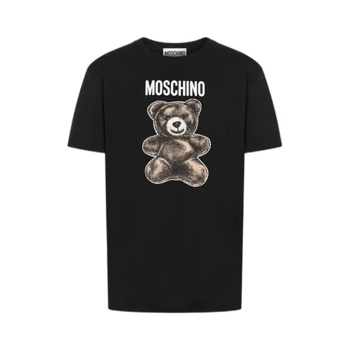 Teddy Bear Printed Crewneck T-Shirt