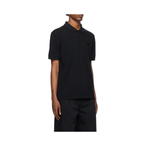 Buckle Short Sleeve Polo Shirt