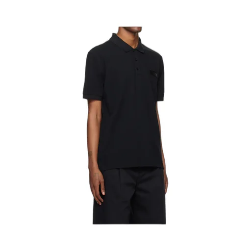 Buckle Short Sleeve Polo Shirt