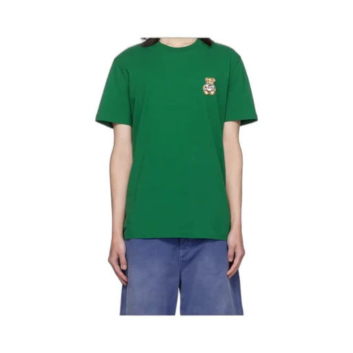 Logo Pattern Patch T-Shirt