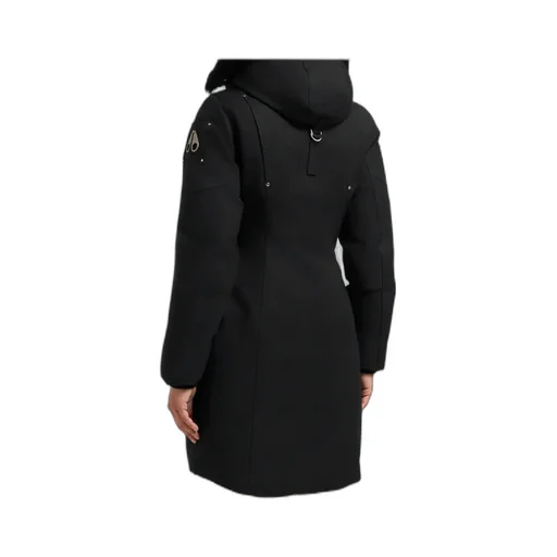 Fur Pompom Hooded Coat