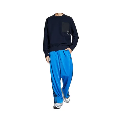 Pocket-Detail Panelled Sweater