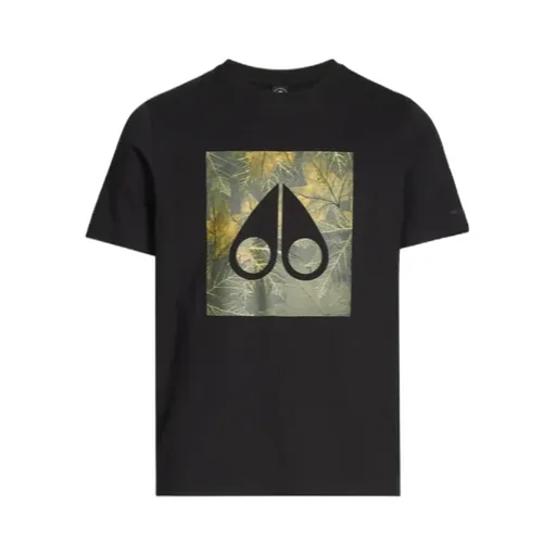 Leaf-Print T-Shirt