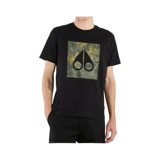 Leaf-Print T-Shirt