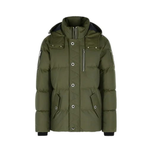 Zip Detailed Hooded Coat