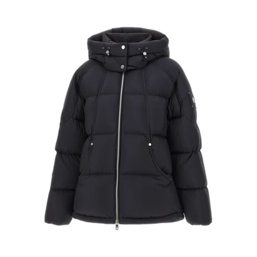Removable-Hood Puffer Jacket