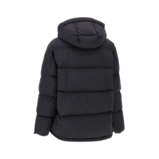 Removable-Hood Puffer Jacket