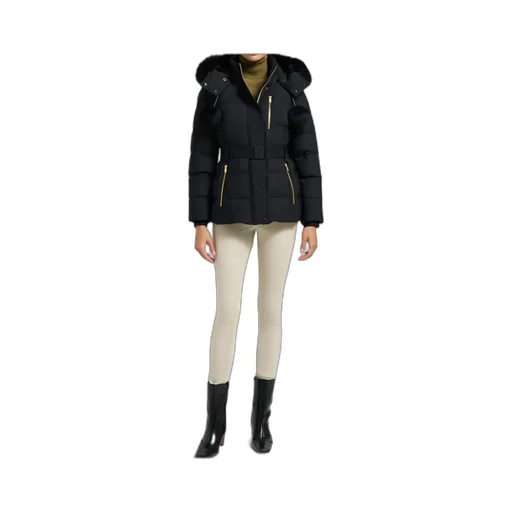 Belted Hooded Jacket
