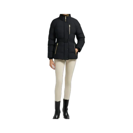Belted Hooded Jacket