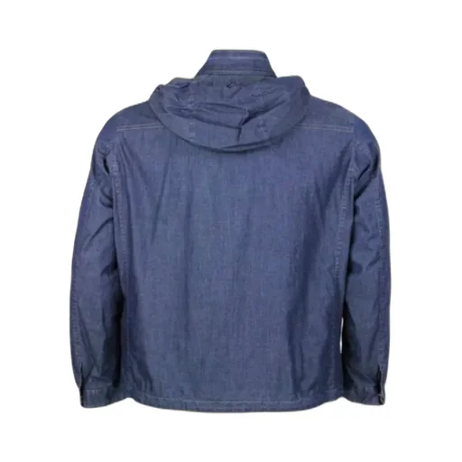Hooded Denim Jacket
