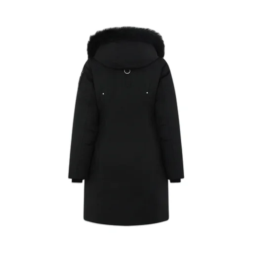 Fur Pompom Hooded Coat
