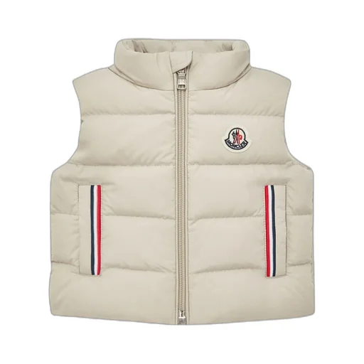 Logo Patch Padded Vest