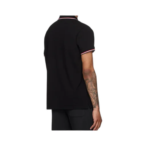 Logo Patch Short-Sleeved Polo Shirt