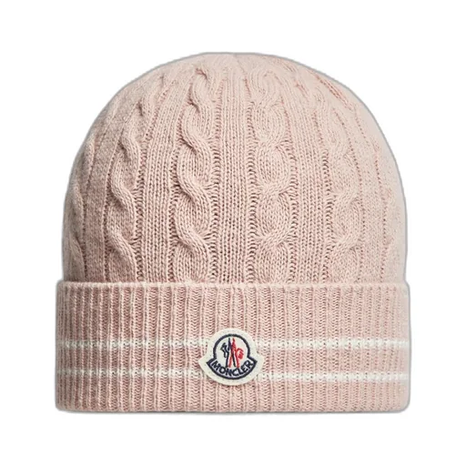 Stripe-Trimmed Wool Beanie