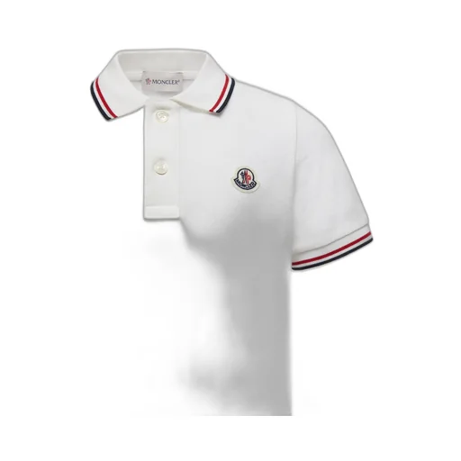 Cotton Piquet Polo Shirt With Tricolor Trim