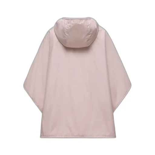 Reversible Hooded Teddy Cape