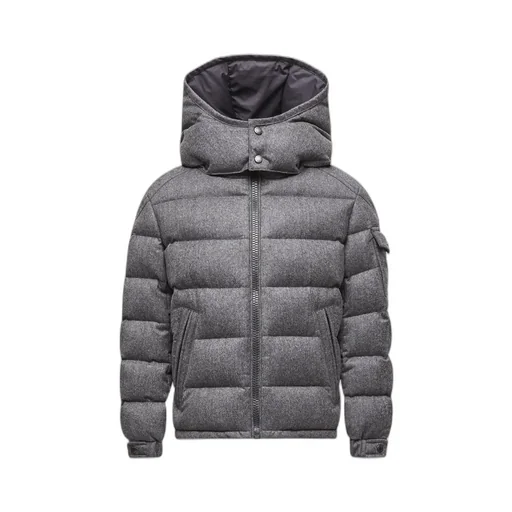 Montgenevre Hooded Wool Down Jacket