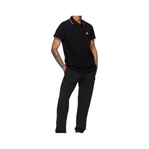Logo Patch Short-Sleeved Polo Shirt