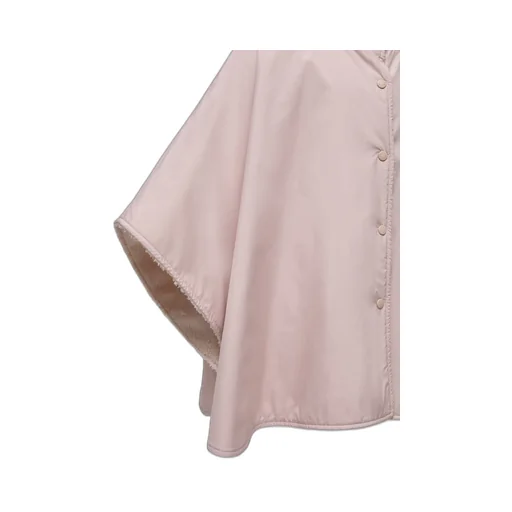 Reversible Hooded Teddy Cape