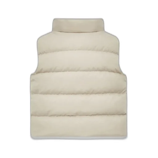 Logo Patch Padded Vest