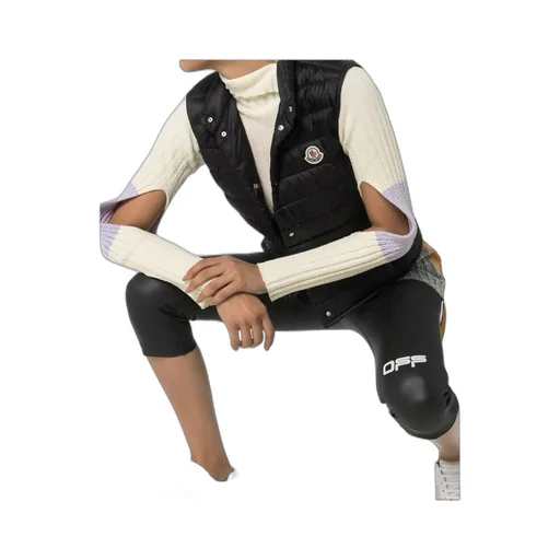 Liane Logo Patch Zip-Up Vest