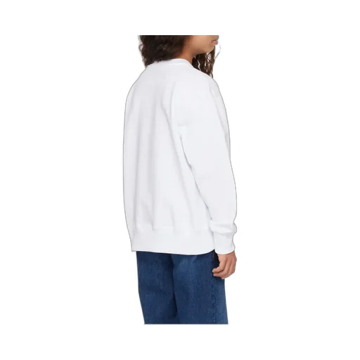 Numbers-Printed Crewneck Sweatshirt