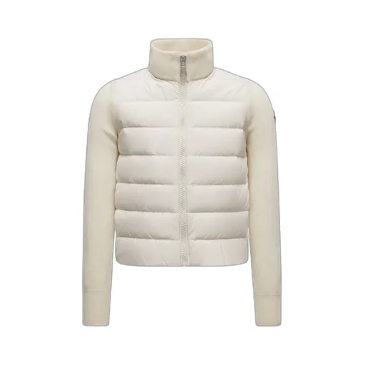 Padded Zip-Up Cardigan