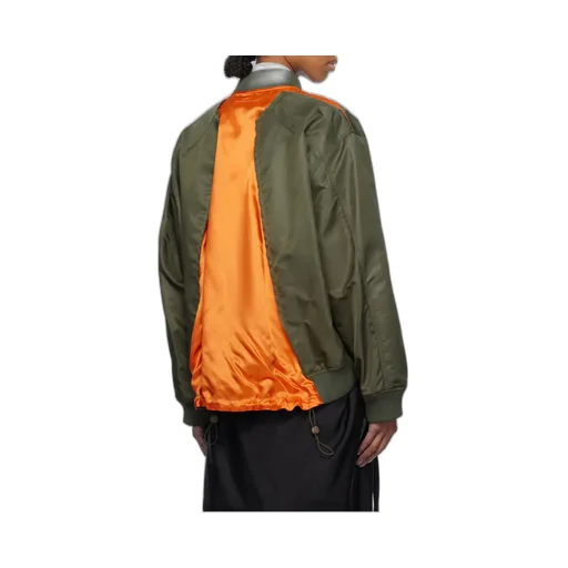 Drawstring Hem Zip-Up Jacket