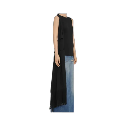 Sleeveless Draped Top