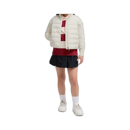 Padded Zip-Up Cardigan