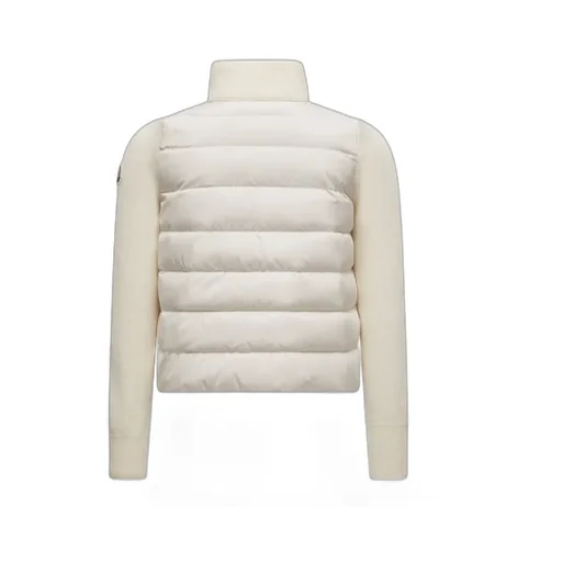 Padded Zip-Up Cardigan