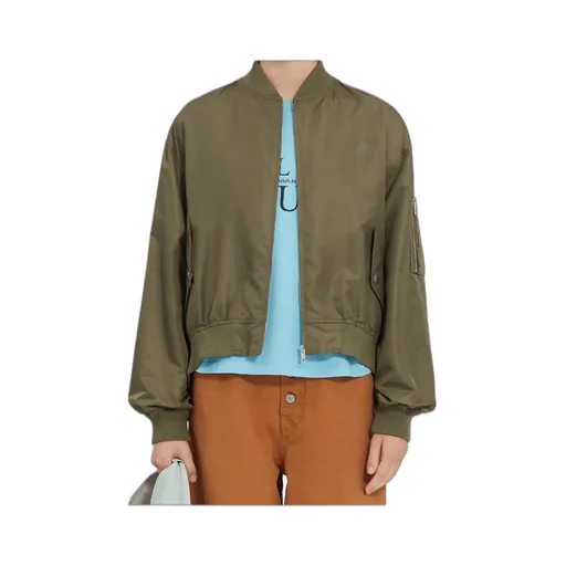 Drawstring Hem Zip-Up Jacket