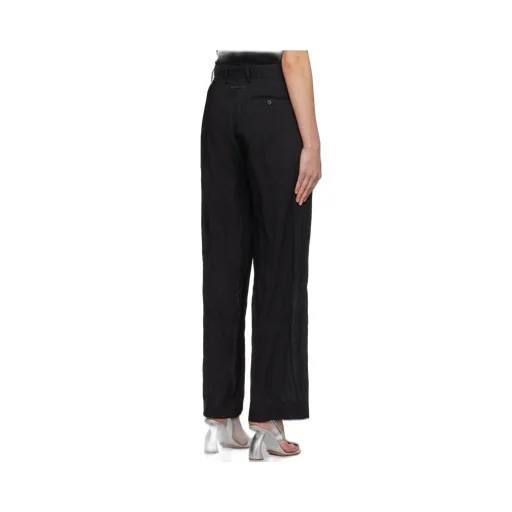 Single-Stitch Logo Flared Trousers