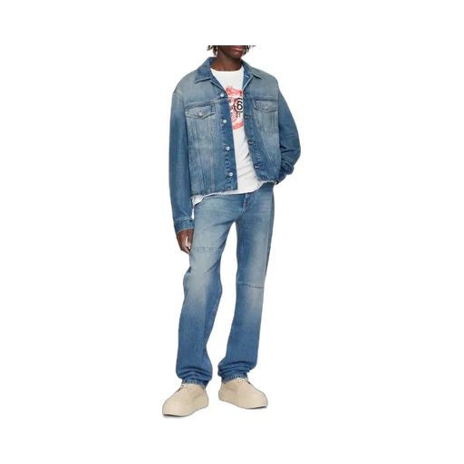 Distressed Denim Jacket