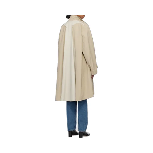 Curved Hem Coat