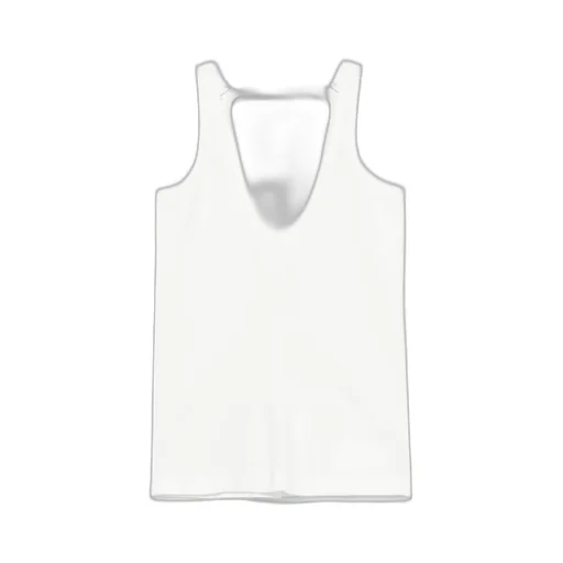 Strap-Detailed Open-Back Tank Top